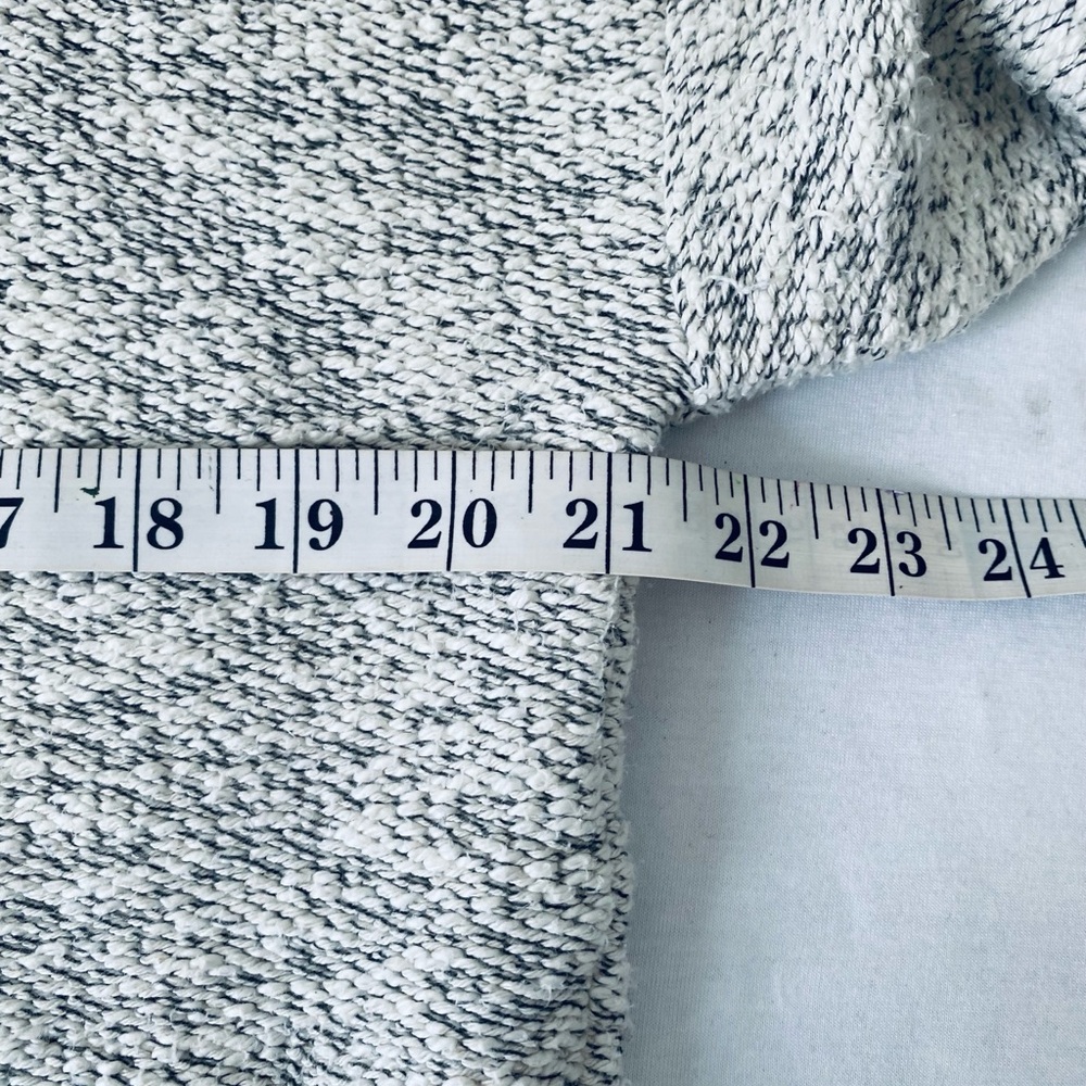 Madewell Cream and Black Hoodie with pockets - Picture 5 of 8